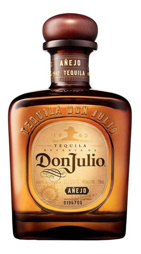 Caja De 6 Tequila Don Julio Añejo 700 Ml