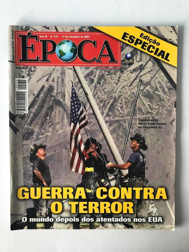 Revista Época Edição Especial Guerra Contra O Terror De 2001