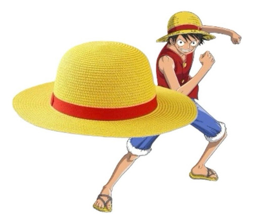 Sombrero Luffy One Piece Mugiwara Sombrero De Paja Adulto