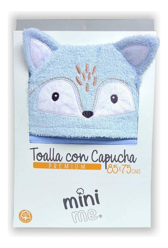 Toalla Capucha Premium Mini Me Zorrito