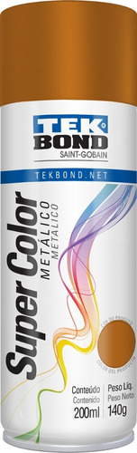 Pintura En Aerosol Cobre Metalizado 200ml / 140g Tek Bond