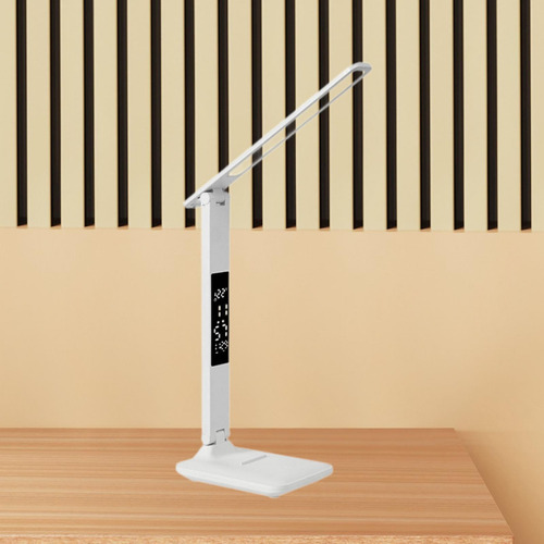 Lámpara De Escritorio Led Con Temperatura De Fecha De