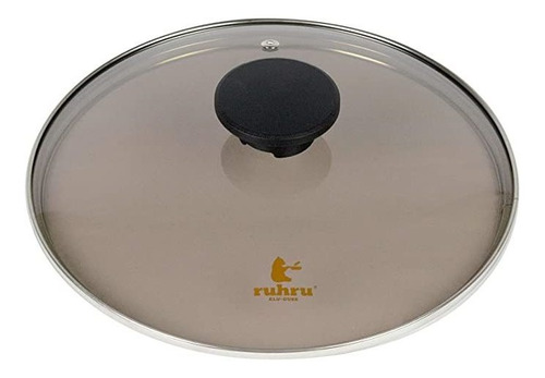 Ruhru Tapa De Vidrio Resistente Al Calor, 9.5 Pulgadas