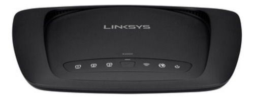 Modem roteador com wifi Linksys X2000 preto