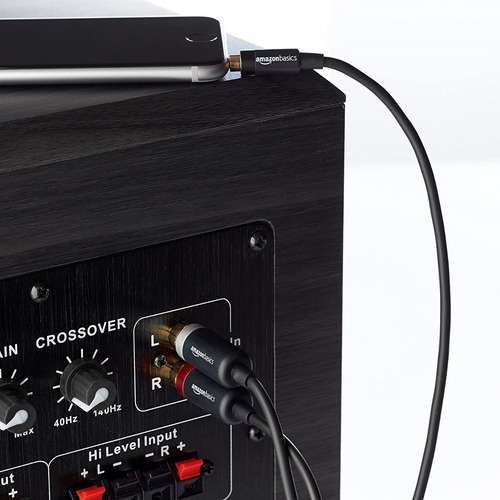 Imagen 4 de 5 de Cable De Audio Estéreo - Rca A Miniplug 3.5mm - 120cm - Hifi