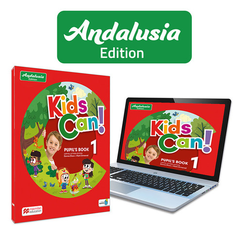 Libro Kids Can! Andalucia 1 Pb Epk - Macmillan E.l.t.