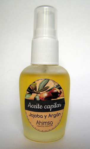 Aceite Capilar Jojoba Y Argan- Ahimsa Cosmetica Natural