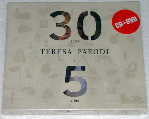 Teresa Parodi 30 Años 5 Dias Cd + Dvd Sellado / Kktus