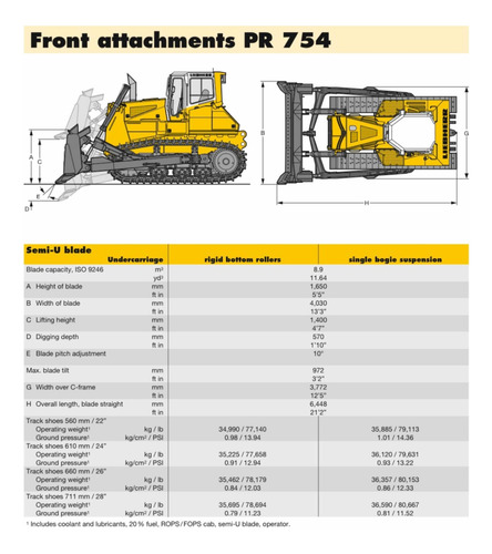 Imagen 4 de 15 de Topadora Liebherr 2013 Con 13500hs De Uso,envios Al Pais