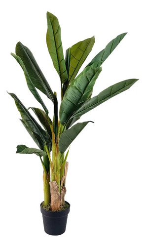 Planta Artificial Grande Árbol Banano Bananero De 1.20