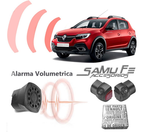 Alarma Volumetrica Renault Stepway Instalada