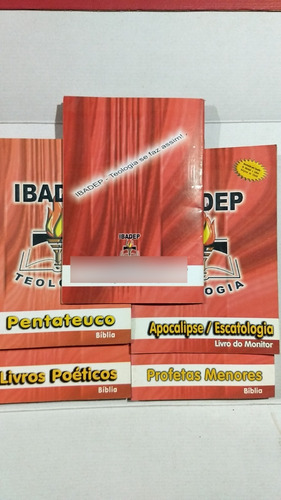 Lote Livros Curso Teologia Ibadep Lote B - L1 (Usado)
