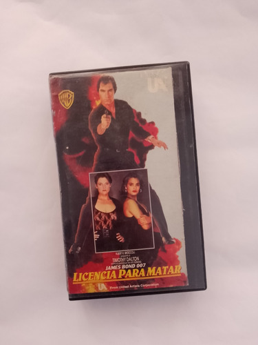 James Bond 007 Licencia Para Matar Vhs