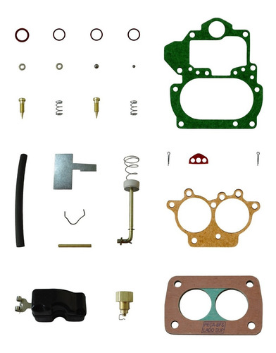 Kit Reparo Carburador Dfv Weber 446 Gasolina Opala Caravan