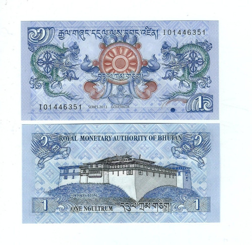 Bhutan - Billete 1 Ngultrum - Unc