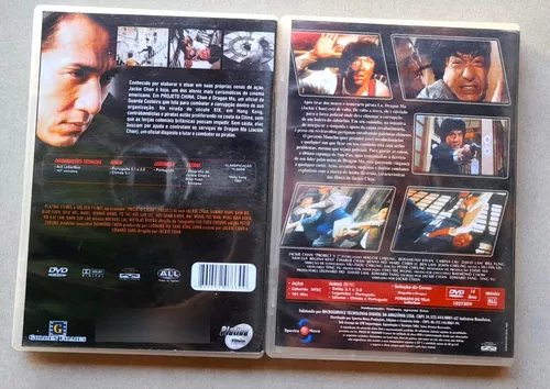 Dvd Colecao Jackie Chan - Melhores Filmes - Original