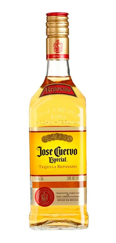 Caja De 12 Tequila Jose Cuervo Especial Reposado 695 Ml