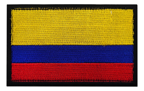 Parche Bordado Bandera De Colombia Para Brazo Maleta Chaquet