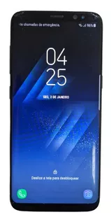 Samsung Galaxy S8 64gb Dual Sim Preto 4 Gb Ram Tela Trincada