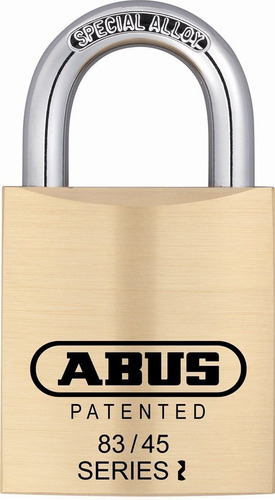 Abus 83/45-300 S2 Schlage Candado De Latón Macizo Para Todo 