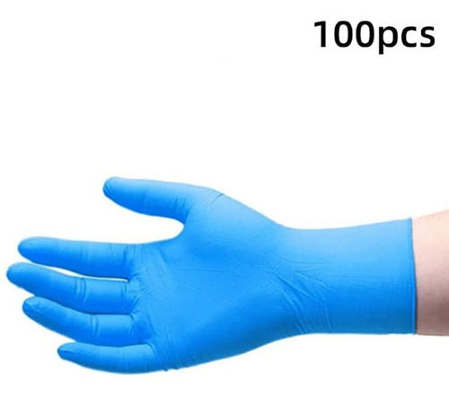 Guantes Desechables De Nitrilo De Examen Médico Guantes De