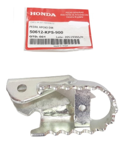 Pedal Apoio Pedaleira Direita Crf 230 (todas) Original Honda