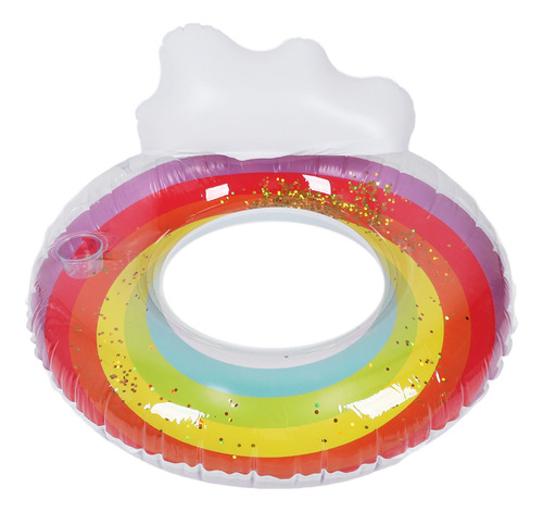 Colorida Balsa Inflable De Pvc Engrosado Para Nadar Para Pis
