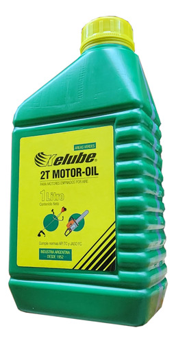 Aceite 2t Mezcla Motosierras Desmalezadoras Kelube X 1 Litro