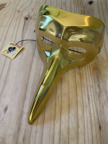 Mascara Claptone Dj Original Dorado Oscuro Claptone