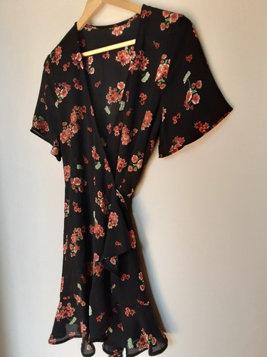Imagen 4 de 10 de Vestido Veraniego De Gasa Transparente Sin Forro, Talla M