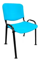 Comprar Silla Fija Apilable Con Plástico Liso No Perforado Para Oficinas Salones Iglesias Salas De Espera Escritorio