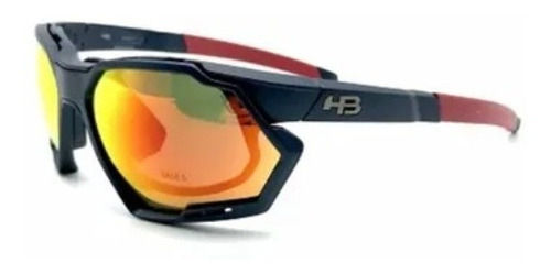 Óculos Hb Rush Matte Navy Multi Red P/ Uso Com Grau