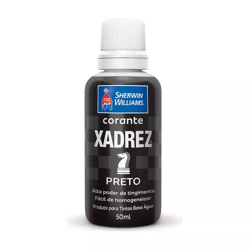 Corante Líquido Tinta Xadrez Bisnaga Com 10 Unidades Preto - Shoptint -  Shop Tintas