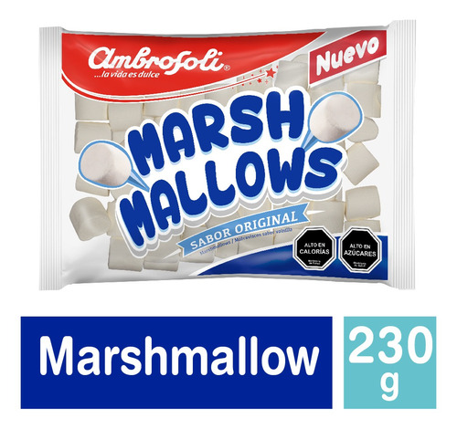 Ambrosoli Caramelo Marshmallow  230 Gr