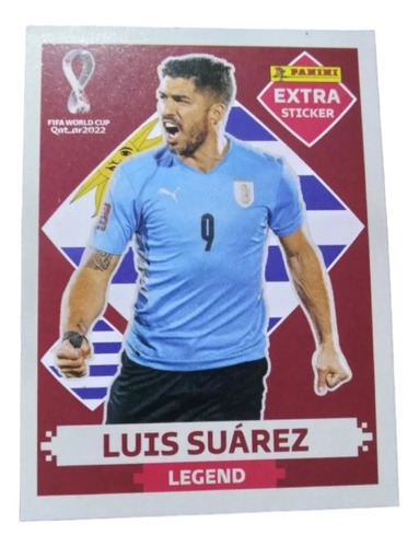 World Cup Qatar 2022 Sticker Panini Extra Luis Suarez 