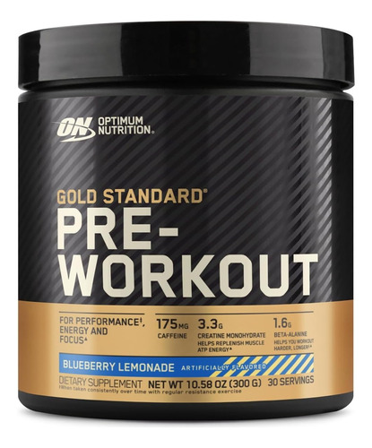 Pre-workout Gold Standard Optimum Nutrition 300 G