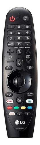 Controle LG Smart Magic Mr20ga Preto