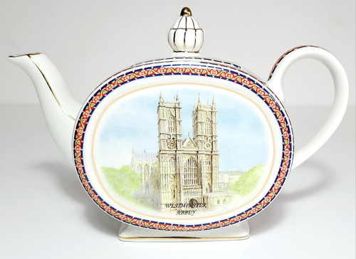 Tetera James Sadler En Porcelana Inglesa Antigua Intacta 