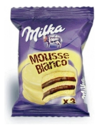 Alfajor Milka Mousse Branco 55g