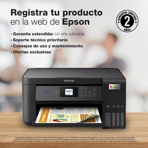 Impresora Epson Multifunción 3en1 Ecotank L4260 Duplex/wi-fi
