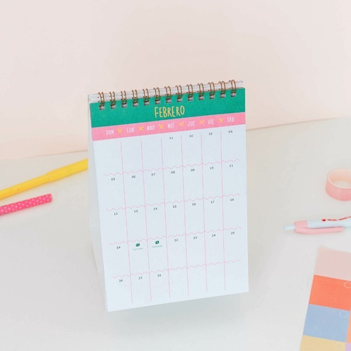 Imagen 3 de 5 de Calendario 2023 Standard Watermelon Escritorio Planer Diseño
