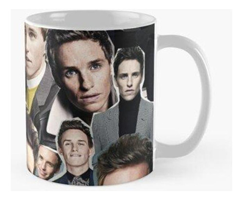 Taza X4 Eddie Redmayne Collage Calidad Premium