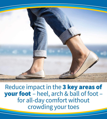 Dr. Scholl's Tri-comfort Insoles - For Heel, Arch Support An