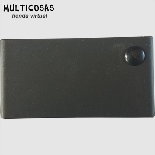 Imagen 2 de 7 de Módulo Interruptor Unipolar Molveno Reggio Color Negro