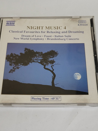 Cd,night Music 4,classical Favorites For Relaxing And Dream