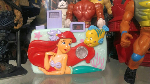 Cámara De Juguete La Sirenita Ariel Disney
