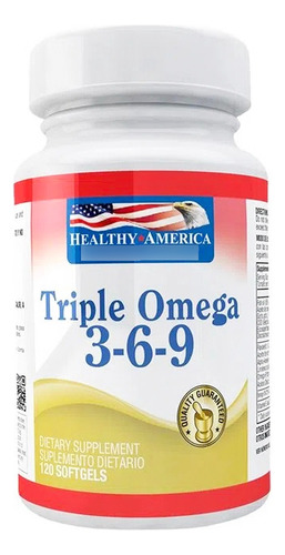 Triple Omega 3 6 9 Healthy X120