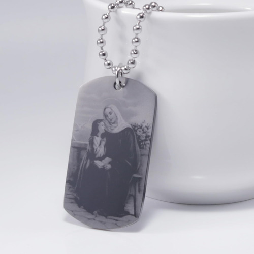 Collar Con Etiqueta De Perro Con Versículo Bíblico Sagrado,