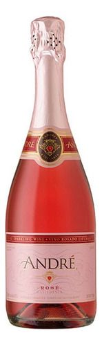 Vino Espumoso Estadounidense Andre Rosado 750ml