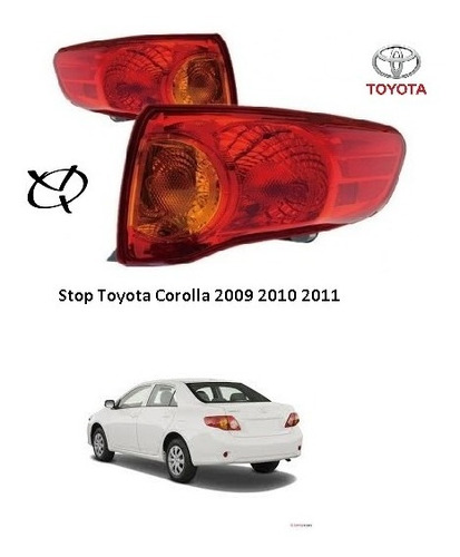 Stop Toyota Corolla 2009 2010 2011